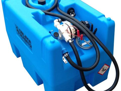 AdBlue tartály 220L, 24V szivattyúval AdBlue tartály 220L, 24V szivattyúval