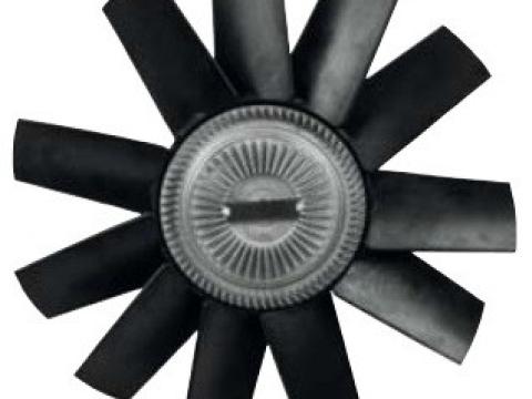 Hűtőventillátor 12V DN-417mm viszkókuplunggal Hűtőventillátor 12V DN-417mm viszkókuplunggal