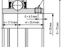 YAR 207 (35x72x20/42) ZVL csapágy