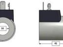 Hidraulika szelep elektromágnes 24V DN-15,75