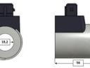 Hidraulika szelep elektromágnes 24V DN-19