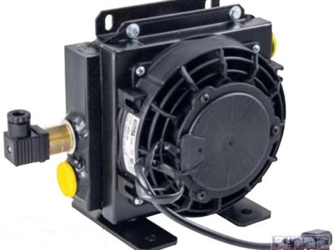 Olajhűtő alumínium 24V, 10-40 liter/perc (220x218x125) Olajhűtő alumínium 24V, 10-40 liter/perc (220x218x125)