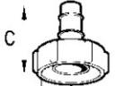 Armatúra 1/2&quot; DN-16 műanyagból