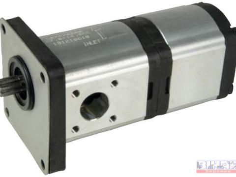 Hidraulika iker-szivattyú 26+15 cm³, balra forog