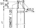 Kormányoszlop 125mm; reteszes