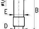 Támasztóláb 85x445, teherbírás: 5670-8500 kg