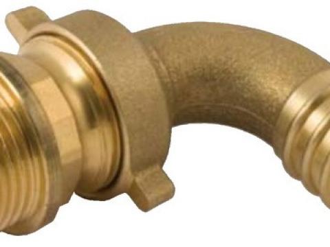 Tömlőcsatlakozás 1.1/2" (6/4") - DN40 hajlított