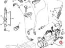 Üzemanyag elzáró mágneses szelep (solenoid) 12V (340521A1)