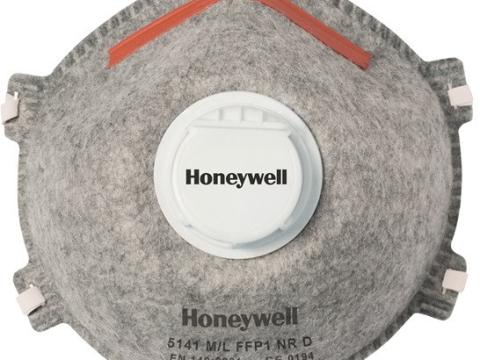 Pormaszk (arcmaszk szelepes FFP1D aktív szénnel) Honeywell