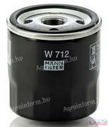 Olajszűrő W- 712 Mann-Filter