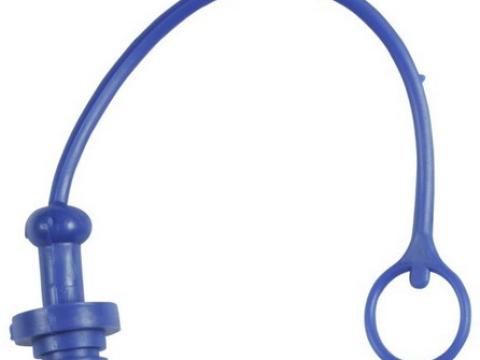 Gyorscsatlakozó porvédő hüvelybe (kék)