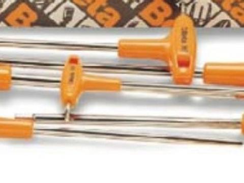 Imbuszkulcs készlet 6 részes (2-6) T szárú Beta Imbuszkulcs készlet 6 részes (2-6) T szárú Beta