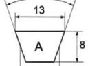 Ékszíj 13x1100 Li AX Dayco