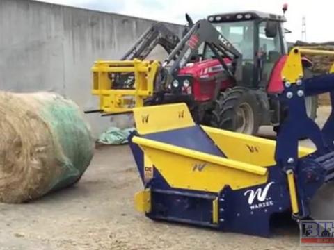 Bálabontó almozó adapter Warzée DE250