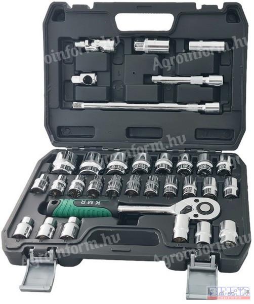 Dugókulcs készlet 1/2" 32 db-os (8-32)
