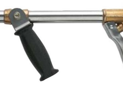 Permetező szórópisztoly 1/2" BSP csatlakozás 60bar, L-420mm Permetező szórópisztoly 1/2" BSP csatlakozás 60bar, L-420mm
