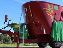 Strautmann Verti-Mix 1401 takarmánykeverő és kiosztó kocsi