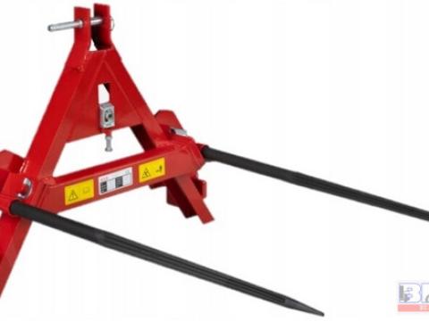 Bálaszállító villa bálatüskével Bálaszállító villa bálatüskével