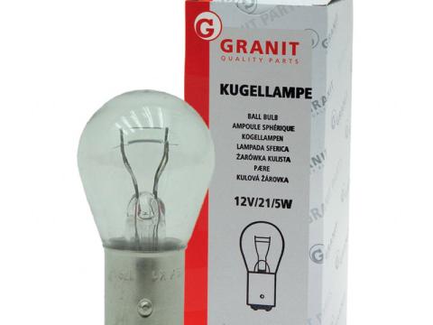 Gömbizzó P21/5W 12V, 21/5W Granit 10db/csomag