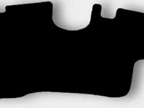 Fekete velur lábszőnyeg Fekete velur lábszőnyeg