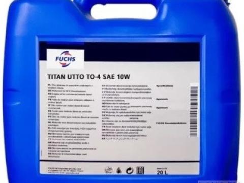 Fuchs Titan Utto TO-4 SAE 10W többfunkciós kenőolaj
