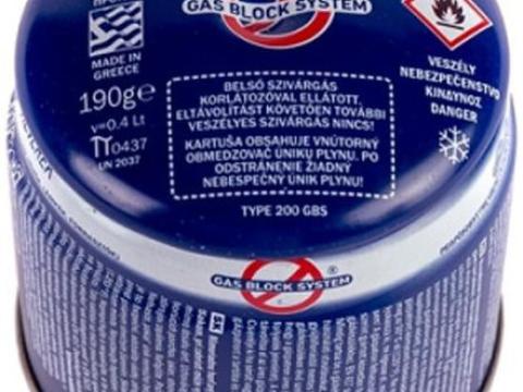 Gázpalack Propán-butan 190g Energas Gázpalack Propán-butan 190g Energas