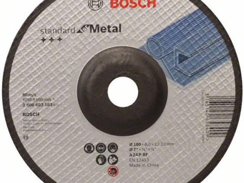 Tisztító korong 180x6 hajlított Bosch Tisztító korong 180x6 hajlított Bosch