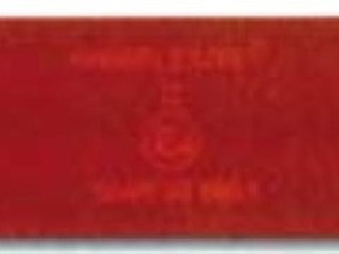 Fényvisszaverő szalag piros 50m