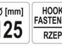 Csiszoló tépőzáras 125mm P 60 (5db) 