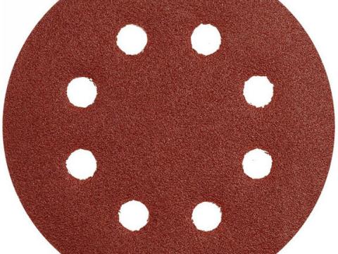 Csiszoló tépőzáras 125mm P 40 lyukas (5db) Csiszoló tépőzáras 125mm P 40 lyukas (5db)