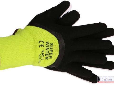 Védőkesztyű szerelő gumírozott (téli) XXL