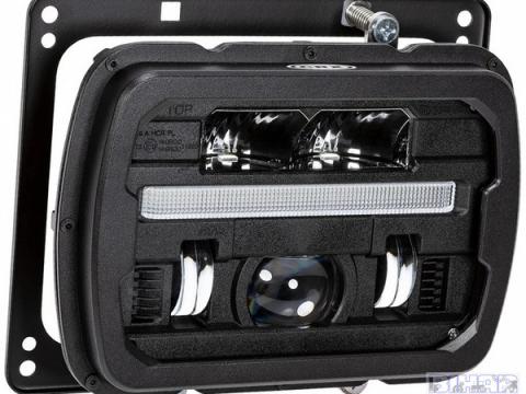 Fényszóró beépíthető 205x165x84,5 LED-es