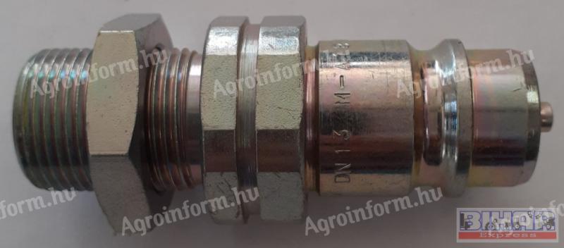 Gyorscsatlakozó M16x1,5 dugó szerelőfalas
