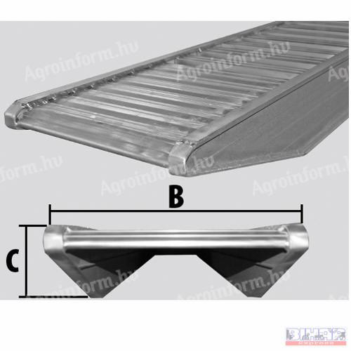 FLIEGL aluminium rámpa 450x3500 mm