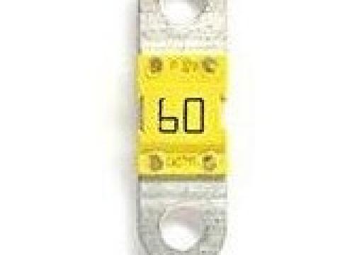 Biztosíték TESLA MIDI lemezes 60A Biztosíték TESLA MIDI lemezes 60A