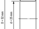 6205 2RS/C3 (25x52x15) FAG csapágy