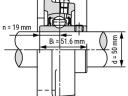 Csapágyház + csapágy UCF-210 (FY-510+YAR-210) FAG