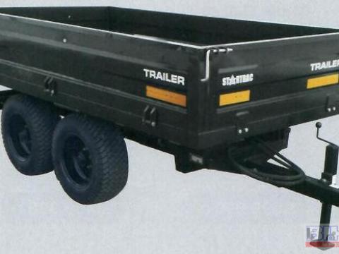 Startrac tandem tengelyes billenős pótkocsi (2,5to)