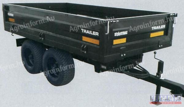 Startrac tandem tengelyes billenős pótkocsi (2,5to)