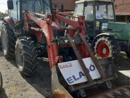Case IH JX 80 használt traktor homlokrakodóval