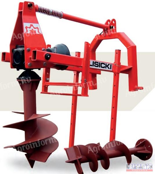 Gödörfúró D-230mm, D-450 csigával 