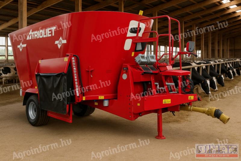 Trioliet Solomix 2-2000 ZK használt takarmány keverő és kiosztó kocsi