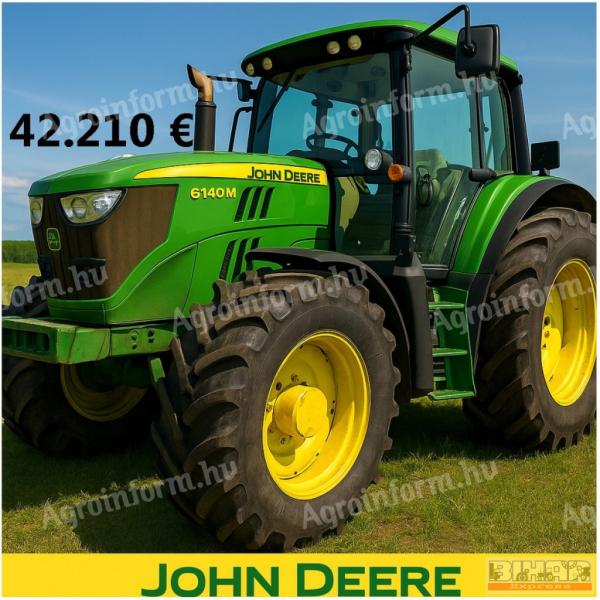 John Deere 6140 M használt traktor