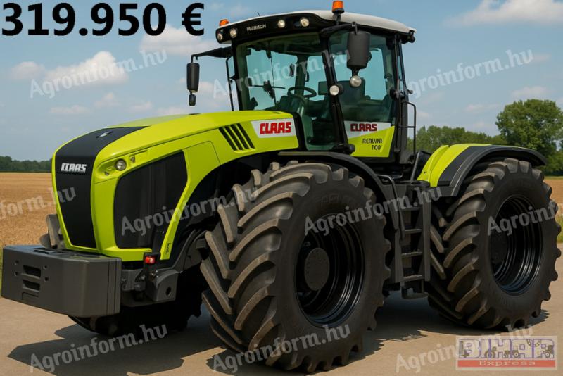 CLAAS Xerion 5000 Trac VC bemutató traktor
