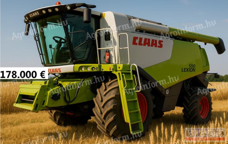 CLAAS Lexion 650 használt kombájn