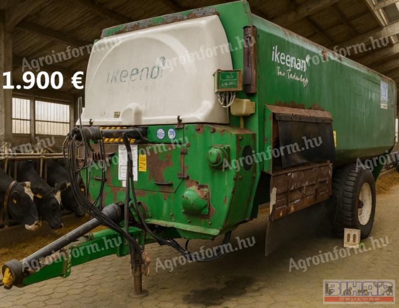 Keenan Mech Fibre 360 használt takarmány keverő és kiosztó kocsi