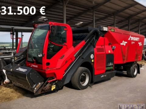 Trioliet TR 2-20 VLB használt önjáró takarmány keverő és kiosztó kocsi