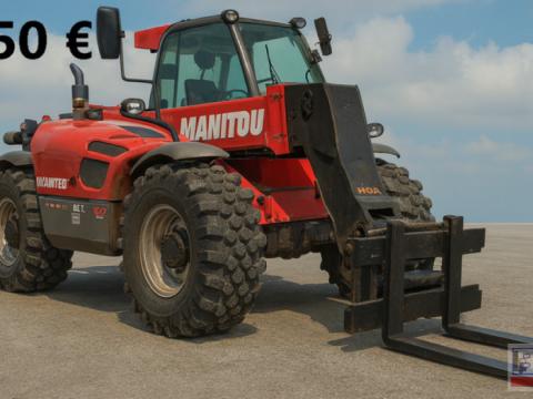 Manitou MLT 845-120 Classic használt teleszkópos rakodó