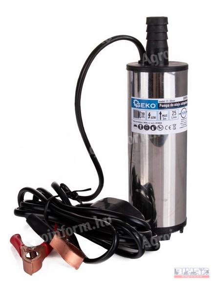 Gázolajszivattyú 12V 