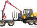 GoForrest HQL 500 fakiszállító erdészeti gép (forwarder)